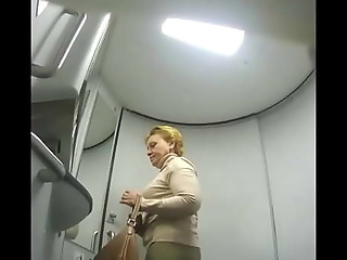 Hidden camera in train toilet (TRAIN 2)